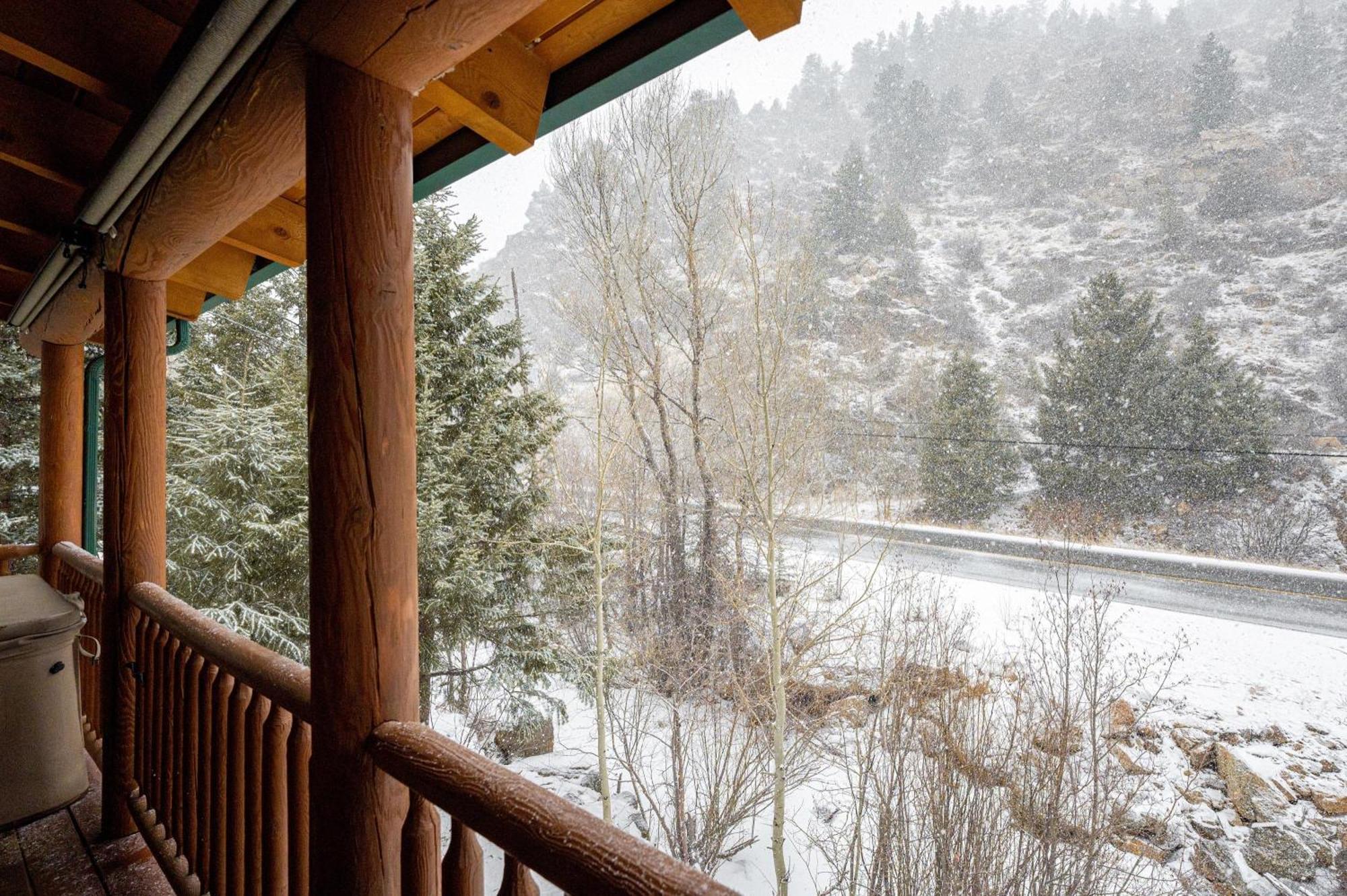 Vila Iconic Log Cabin Escape - Idaho Springs - Hot Tub Exteriér fotografie