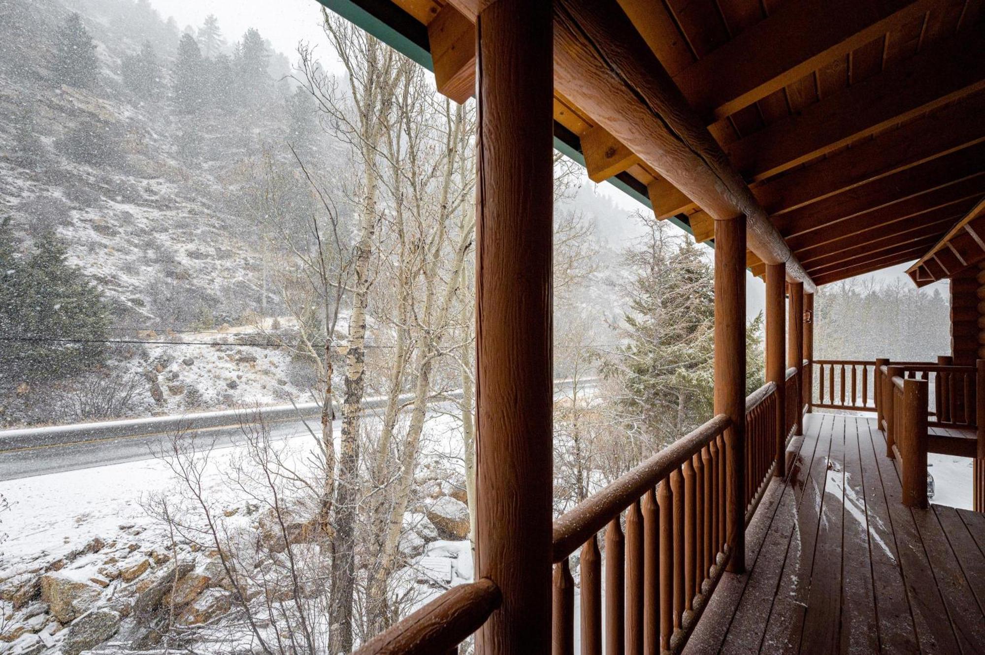 Vila Iconic Log Cabin Escape - Idaho Springs - Hot Tub Exteriér fotografie