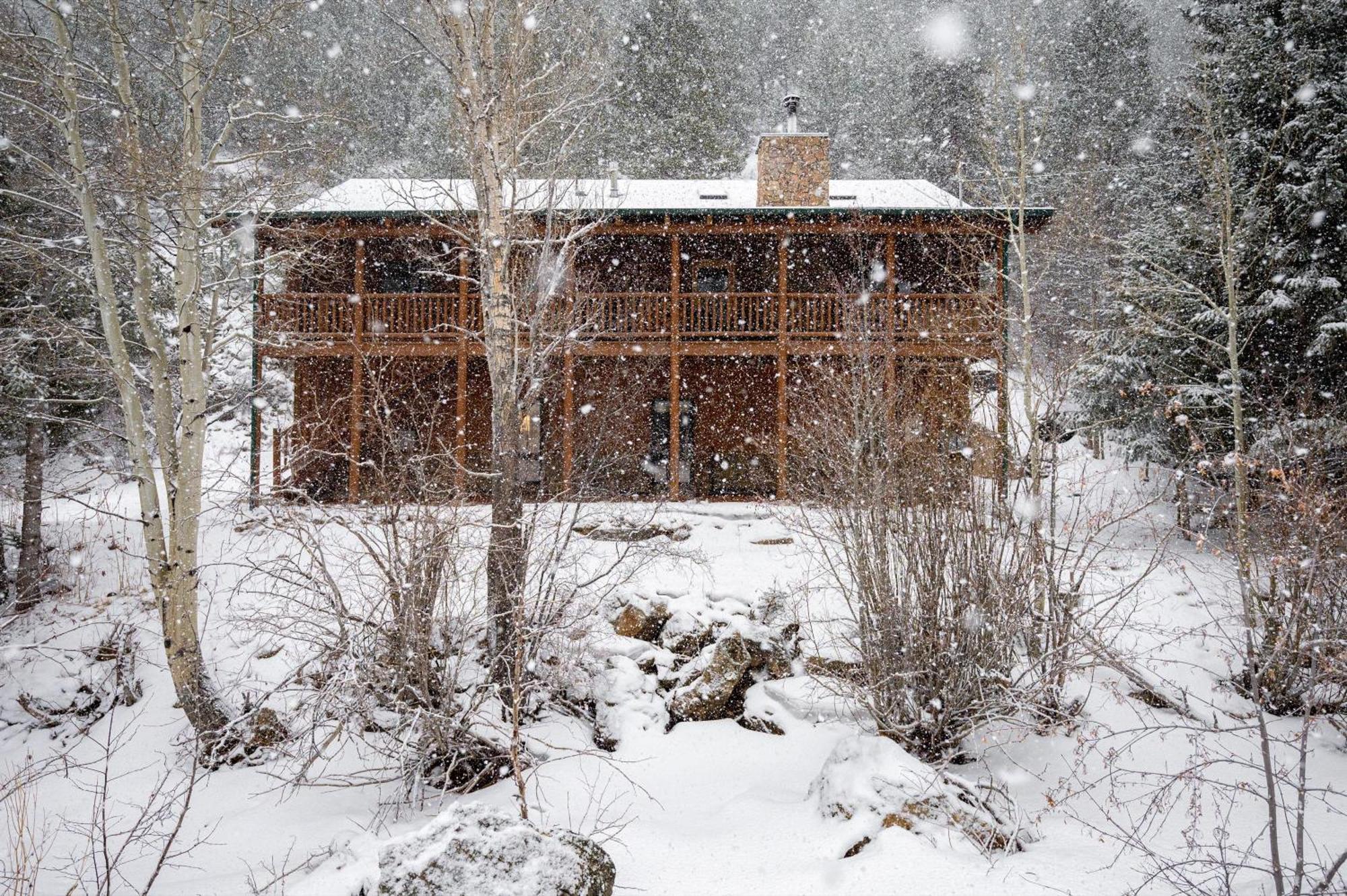 Vila Iconic Log Cabin Escape - Idaho Springs - Hot Tub Exteriér fotografie